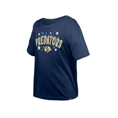 Nashville Predators New Era Girl's Youth Flip Sequin T-Shirt -  NHL T-shirts