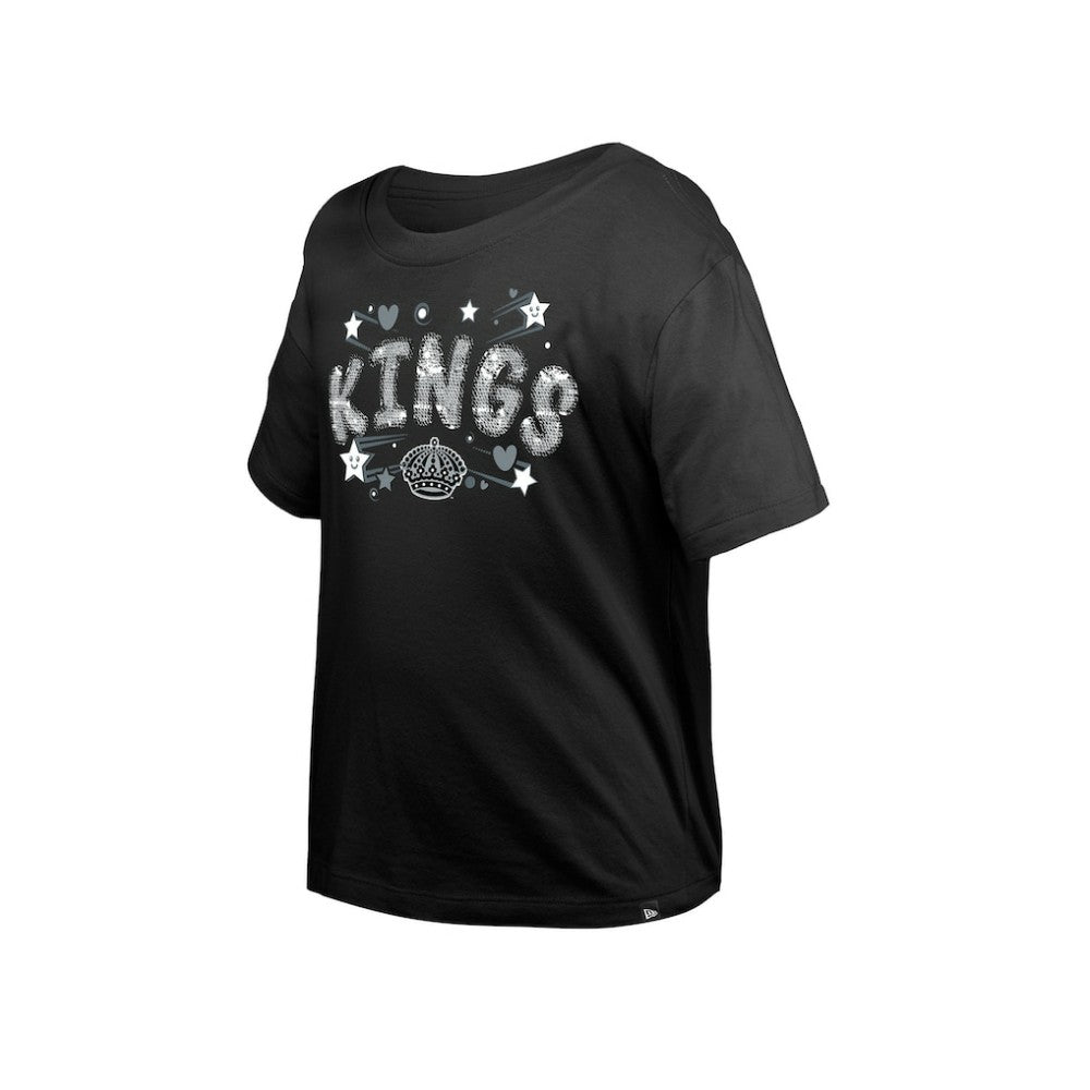 Los Angeles Kings New Era Girl's Youth Flip Sequin T-Shirt -  NHL T-shirts