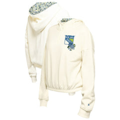 New York Rangers New Era Women's Glam Game Quarter-Zip Cropped Floral Hoodie Pullover -  NHL Hoodies