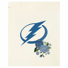 Tampa Bay Lightning New Era Women's Glam Game Quarter-Zip Cropped Floral Hoodie Pullover -  NHL Hoodies