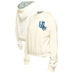 Vegas Golden Knights New Era Women's Glam Game Quarter-Zip Cropped Floral Hoodie Pullover -  NHL Hoodies