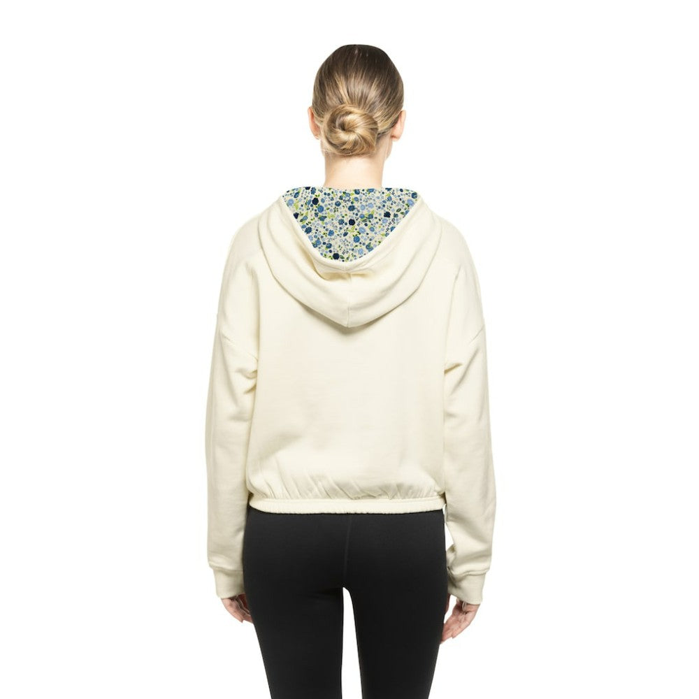 Pittsburgh Penguins New Era Women's Glam Game Quarter-Zip Cropped Floral Hoodie Pullover -  NHL Hoodies