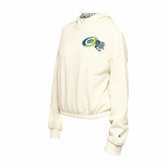 Carolina Hurricanes New Era Women's Glam Game Quarter-Zip Cropped Floral Hoodie Pullover -  NHL Hoodies