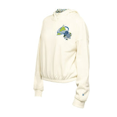 Colorado Avalanche New Era Women's Glam Game Quarter-Zip Cropped Floral Hoodie Pullover -  NHL Hoodies