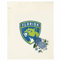 Florida Panthers New Era Women's Glam Game Quarter-Zip Cropped Floral Hoodie Pullover -  NHL Hoodies