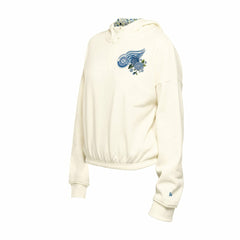 Detroit Red Wings New Era Women's Glam Game Quarter-Zip Cropped Floral Hoodie Pullover -  NHL Hoodies