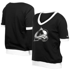 Colorado Avalanche New Era Women's Game Day Rhinestuds T-Shirt -  NHL T-shirts