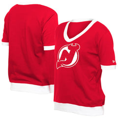 New Jersey Devils New Era Women's Game Day Rhinestuds T-Shirt -  NHL T-shirts