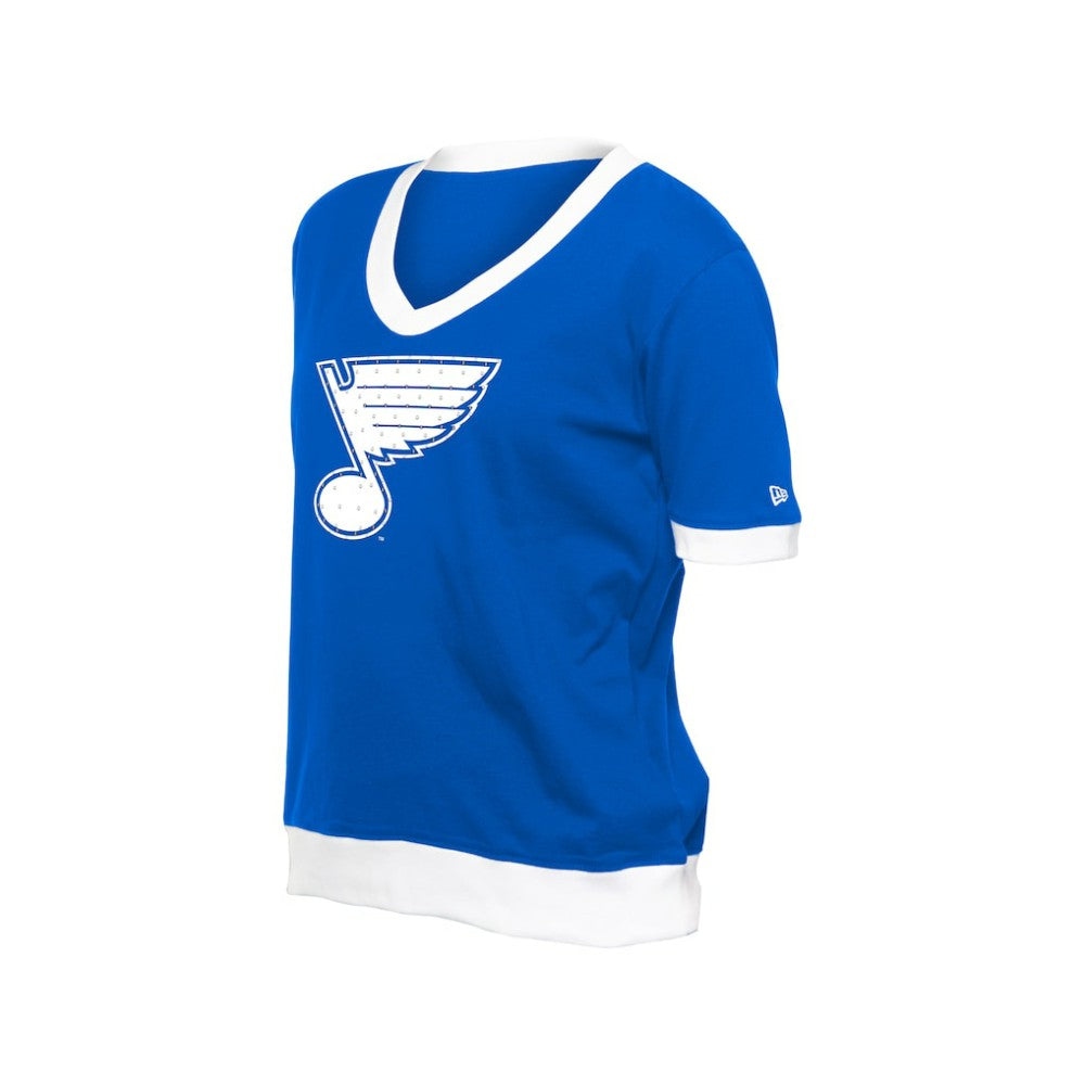 St. Louis Blues New Era Women's Game Day Rhinestuds T-Shirt -  NHL T-shirts