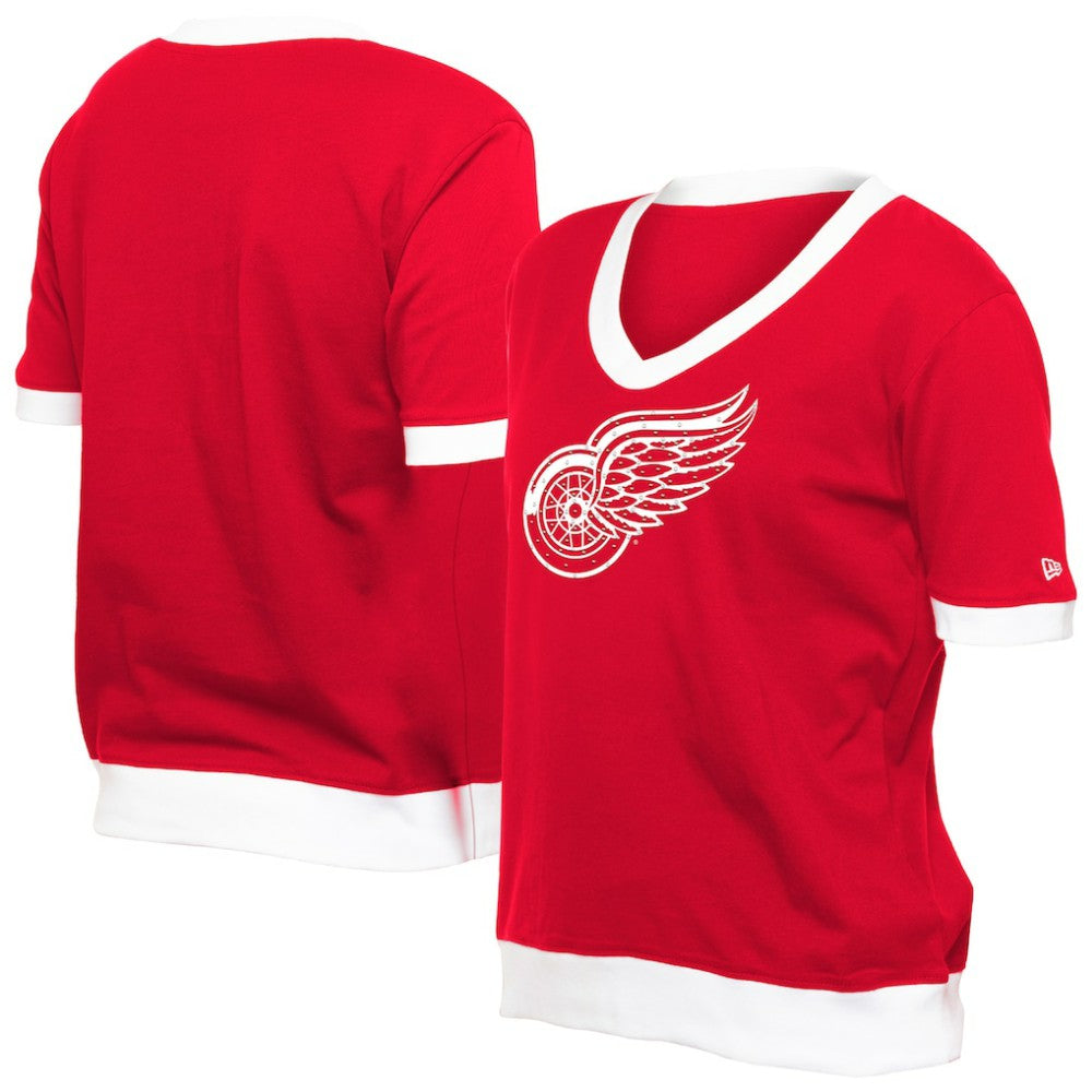 Detroit Red Wings New Era Women's Game Day Rhinestuds T-Shirt -  NHL T-shirts