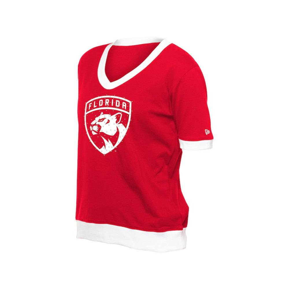 Florida Panthers New Era Women's Game Day Rhinestuds T-Shirt -  NHL T-shirts