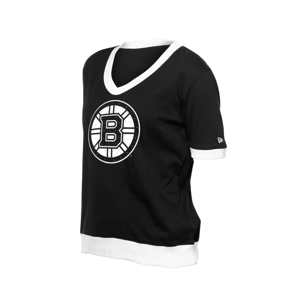 Boston Bruins New Era Women's Game Day Rhinestuds T-Shirt -  NHL T-shirts