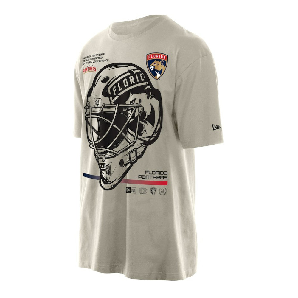 Florida Panthers New Era Goalie Mask T-Shirt -  NHL T-shirts