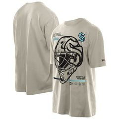 Seattle Kraken New Era Goalie Mask T-Shirt -  NHL T-shirts