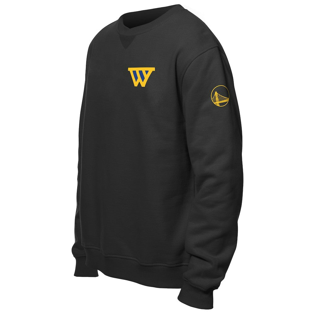 Black Golden State Warriors "W" Statement Pullover Sweatshirt sale | NBA