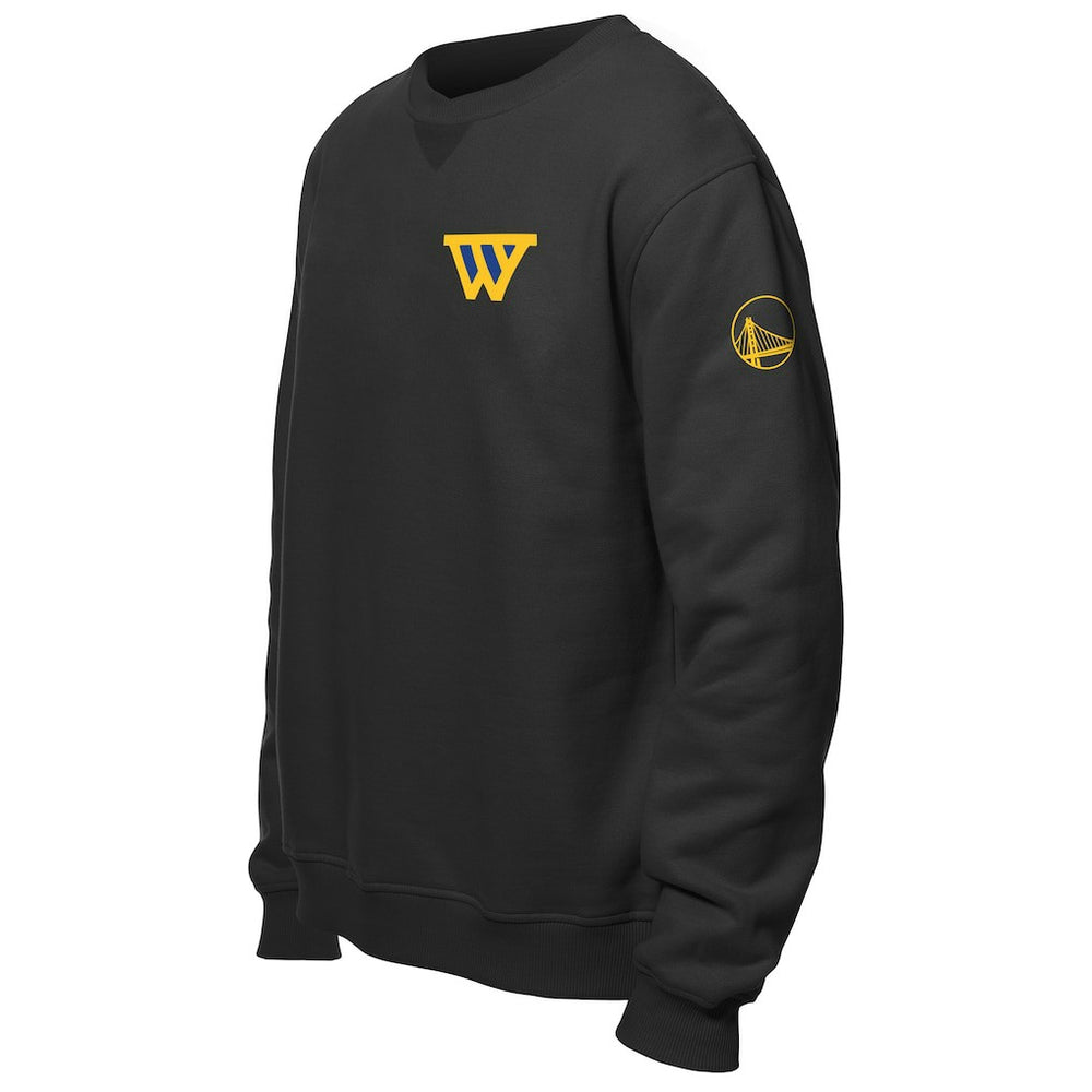 Black Golden State Warriors "W" Statement Pullover Sweatshirt sale | NBA