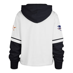Houston Astros '47 Women's Trifecta Shortstop Cropped Pullover Hoodie - MLB Hoodies