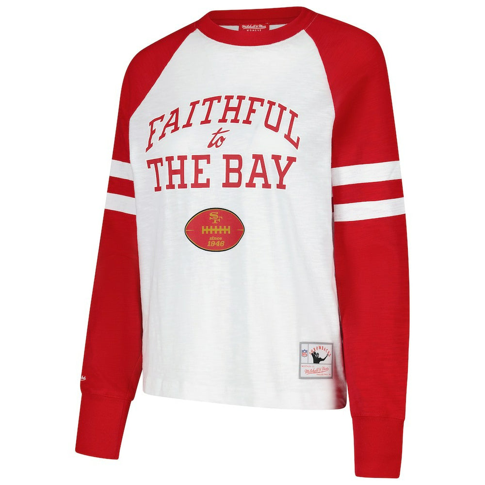 San Francisco 49ers Women's Slub Long Sleeve T-Shirt | NFL Outlet