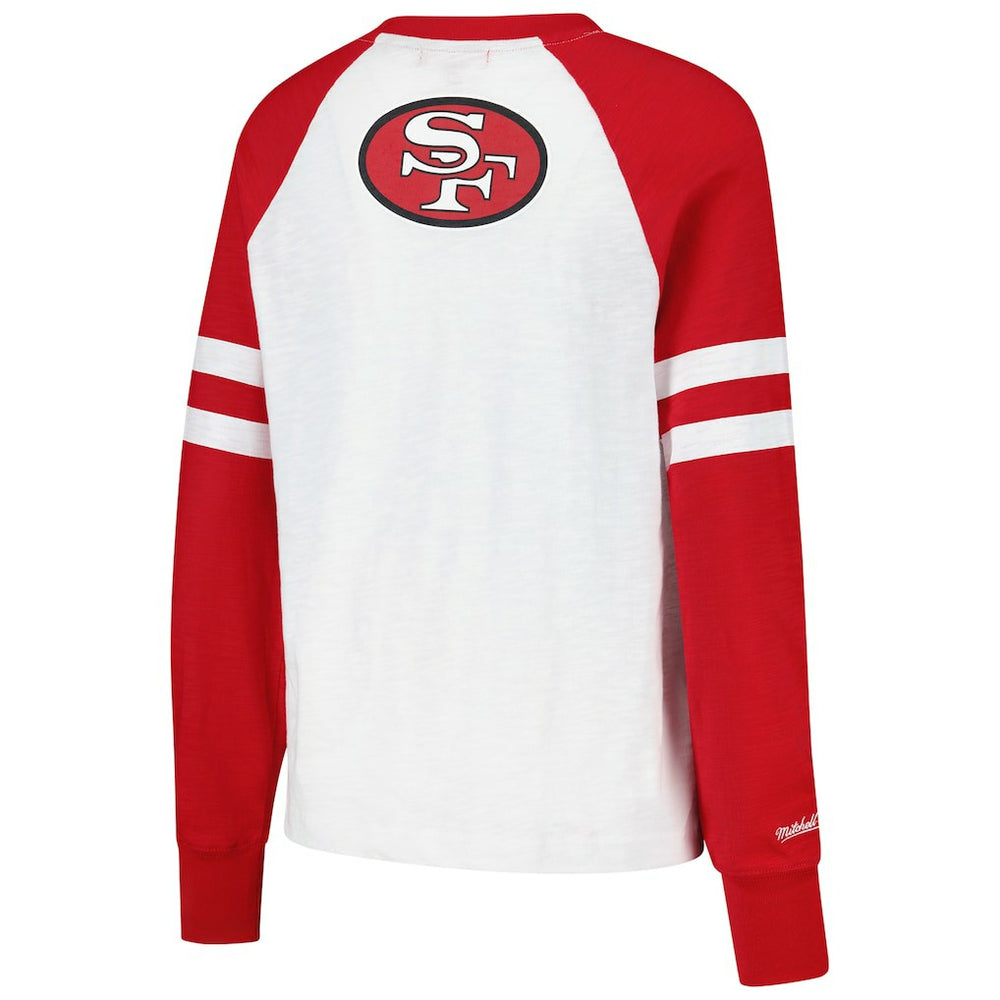 San Francisco 49ers Women's Slub Long Sleeve T-Shirt | NFL Outlet