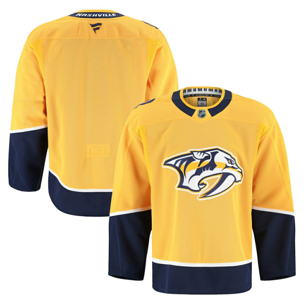 Nashville Predators Fanatics Home Authentic Pro Jersey -  NHL Jerseys