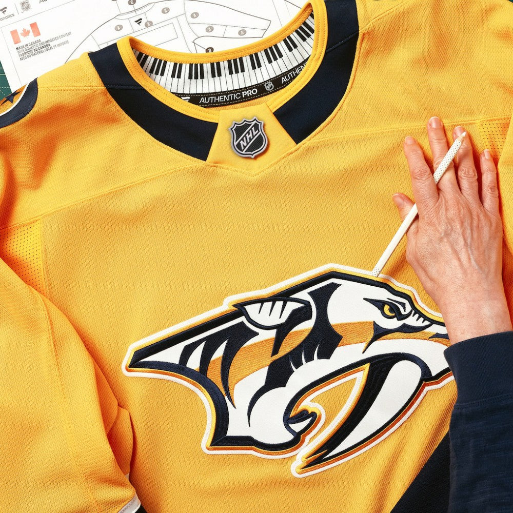 Nashville Predators Fanatics Home Authentic Pro Jersey -  NHL Jerseys