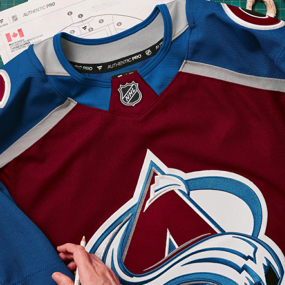 Colorado Avalanche Fanatics Home Authentic Pro Jersey -  NHL Jerseys
