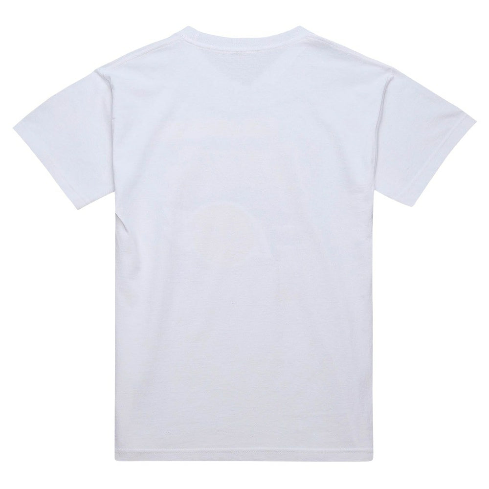 White Boston Celtics Hardwood Classics Vintage Warm Up T-Shirt | NBA