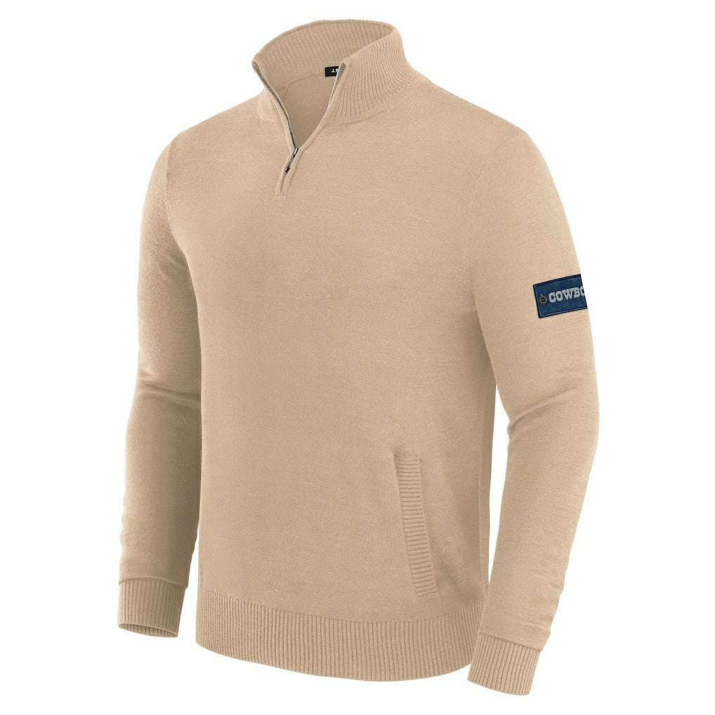 Dallas Cowboys J. Palmer Franchise Quarter-Zip Sweater | NFL Discount