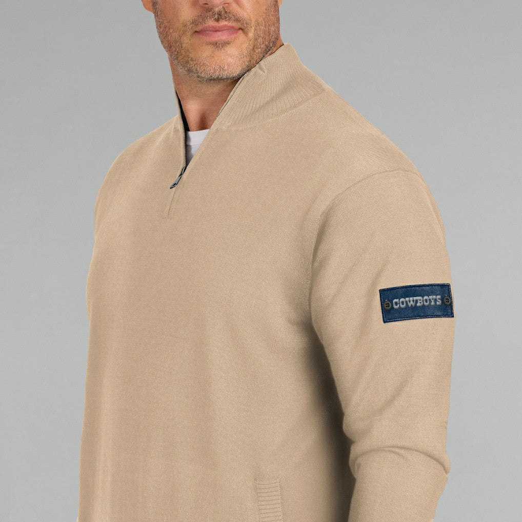 Dallas Cowboys J. Palmer Franchise Quarter-Zip Sweater | NFL Discount