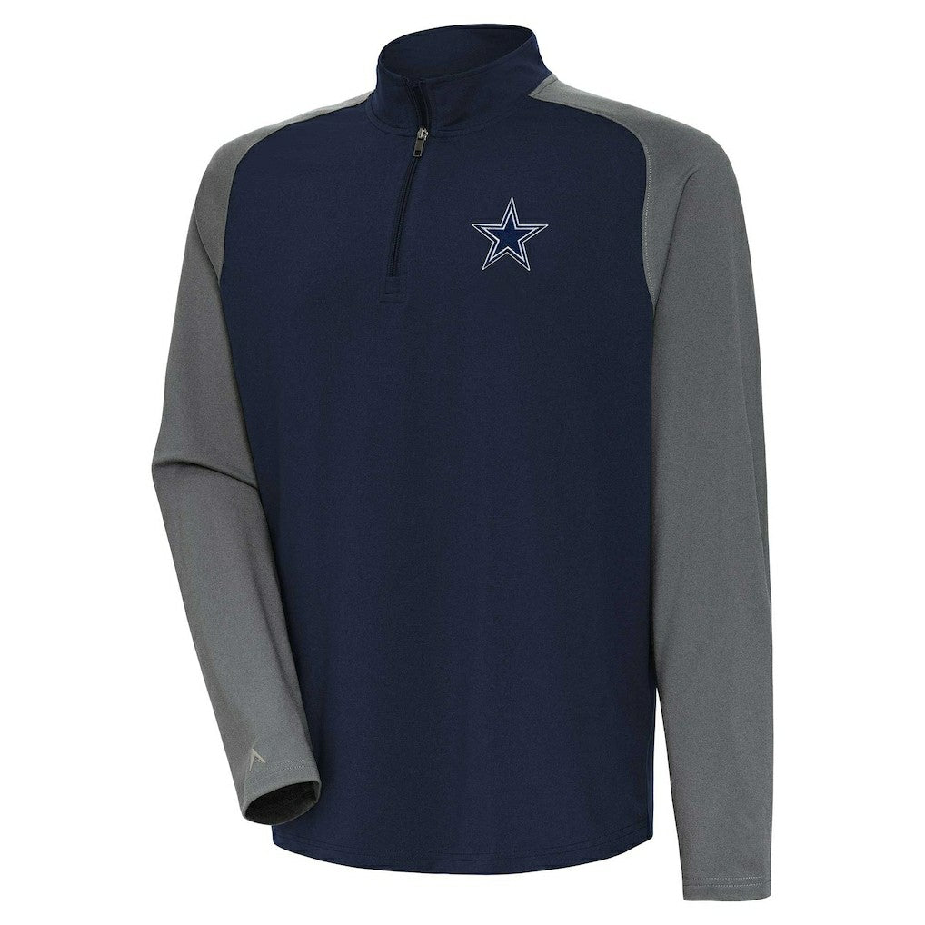 Dallas Cowboys Antigua Dauntless Raglan Quarter-Zip Jacket | NFL Sale
