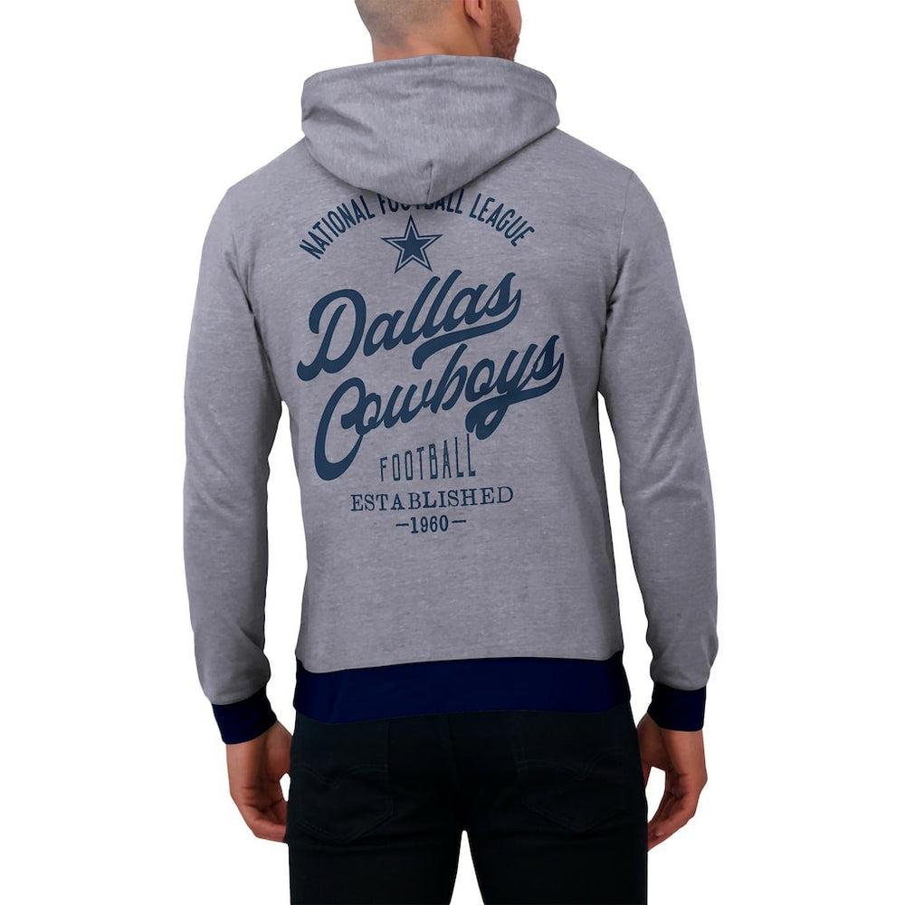 Dallas Cowboys Darius Rucker Collection Tonal Knit Pullover Hoodie | NFL On sale