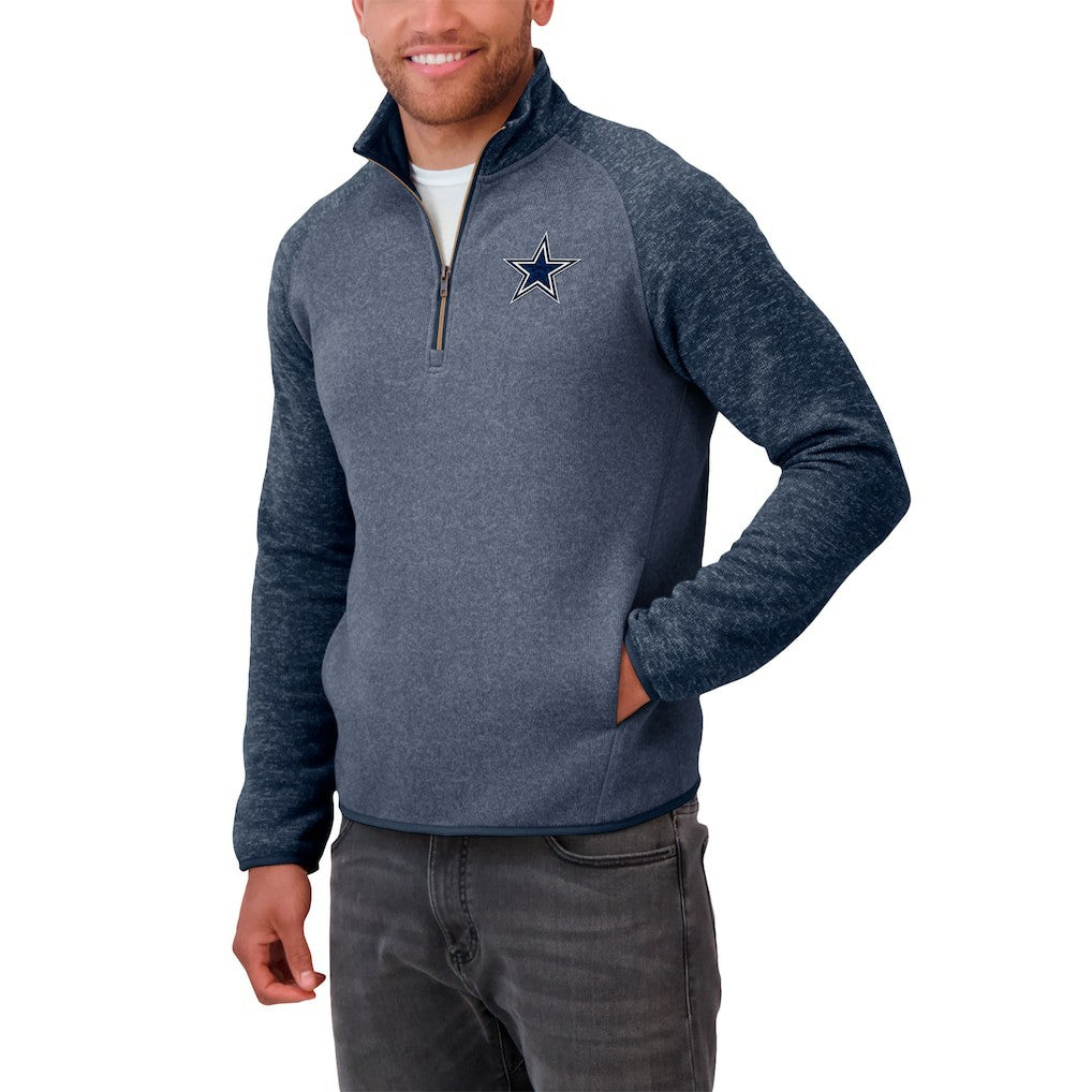 Dallas Cowboys Darius Rucker Collection Tonal Quarter-Zip Jacket | NFL On sale