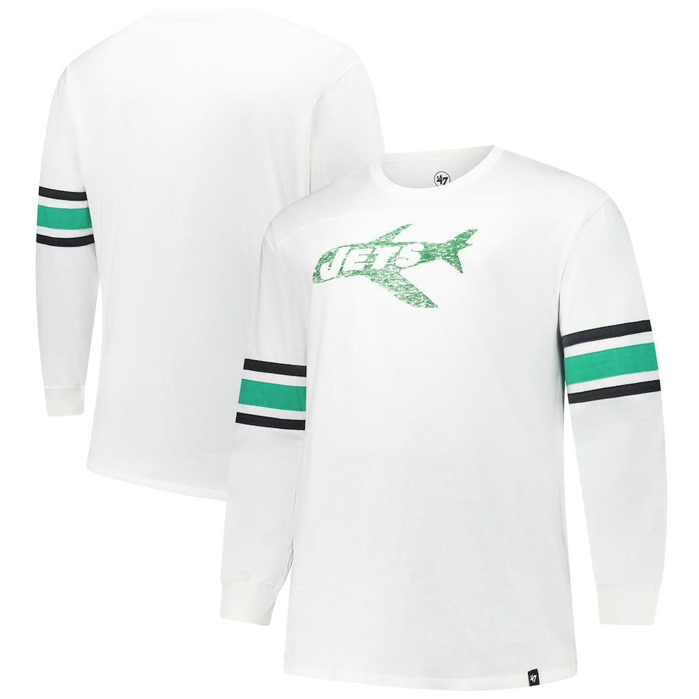 New York Jets '47 Big & Tall Premier Brex Long Sleeve T-Shirt | NFL Online