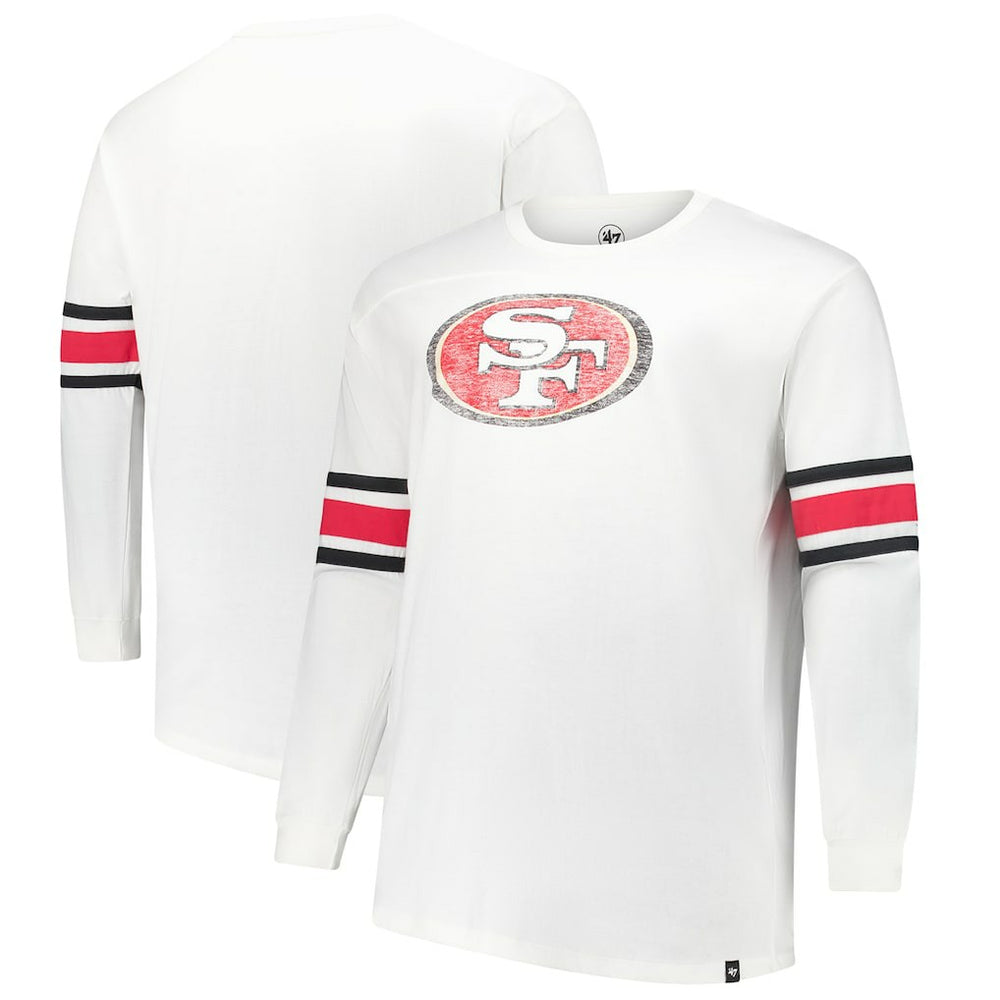 San Francisco 49ers '47 Big & Tall Premier Brex Long Sleeve T-Shirt | NFL On sale