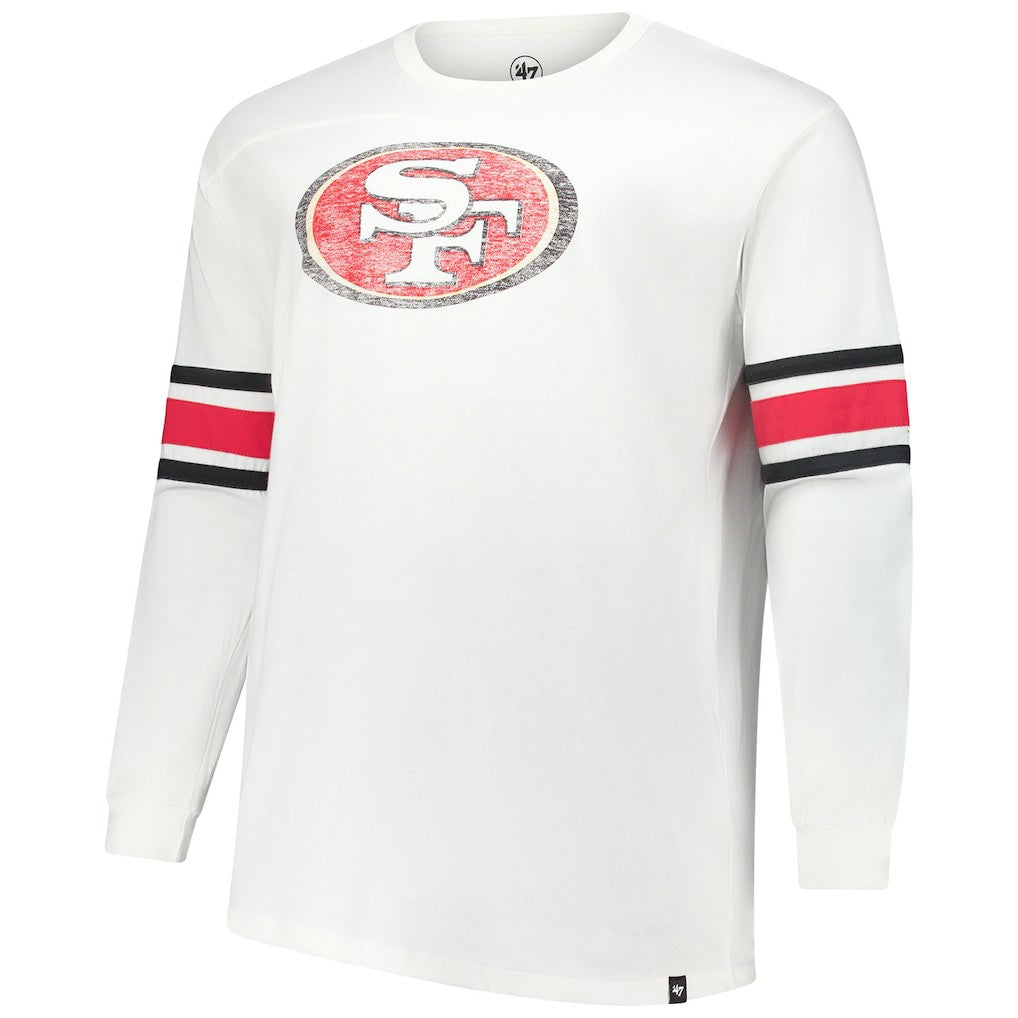 San Francisco 49ers '47 Big & Tall Premier Brex Long Sleeve T-Shirt | NFL On sale