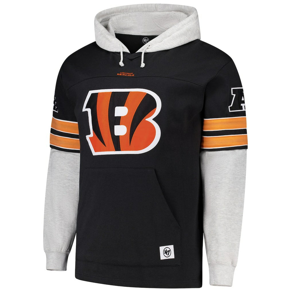 Cincinnati Bengals '47 Big & Tall Lacer Pullover Hoodie | NFL New