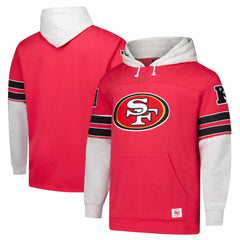 San Francisco 49ers '47 Big & Tall Lacer Pullover Hoodie | NFL Outlet