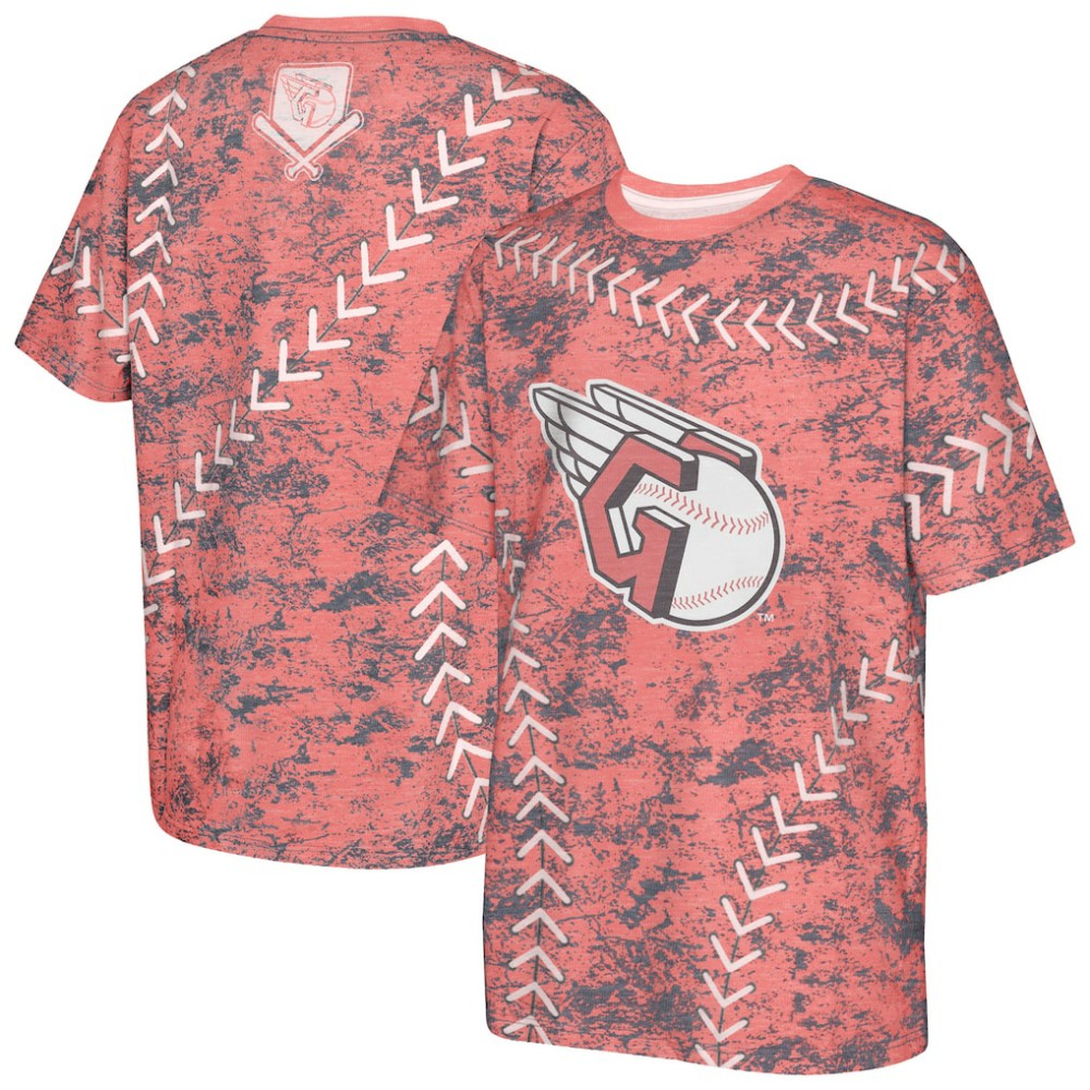 Cleveland Guardians Youth Slide Score Bold T-Shirt - MLB T-shirts