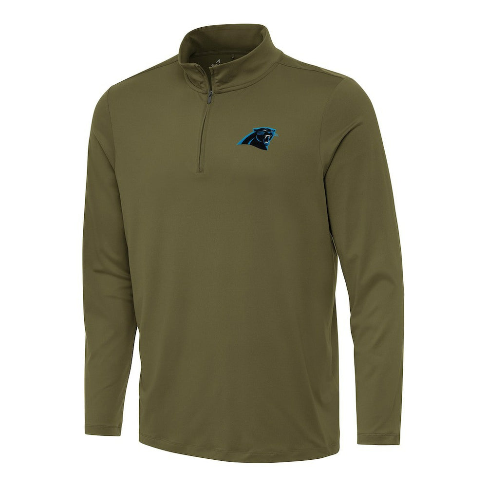 Carolina Panthers Antigua Reprocess Quarter-Zip Top | NFL Discount