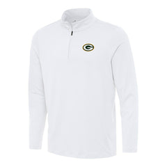 Green Bay Packers Antigua Reprocess Quarter-Zip Top | NFL Outlet