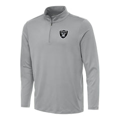 Las Vegas Raiders Antigua Reprocess Quarter-Zip Top | NFL Outlet