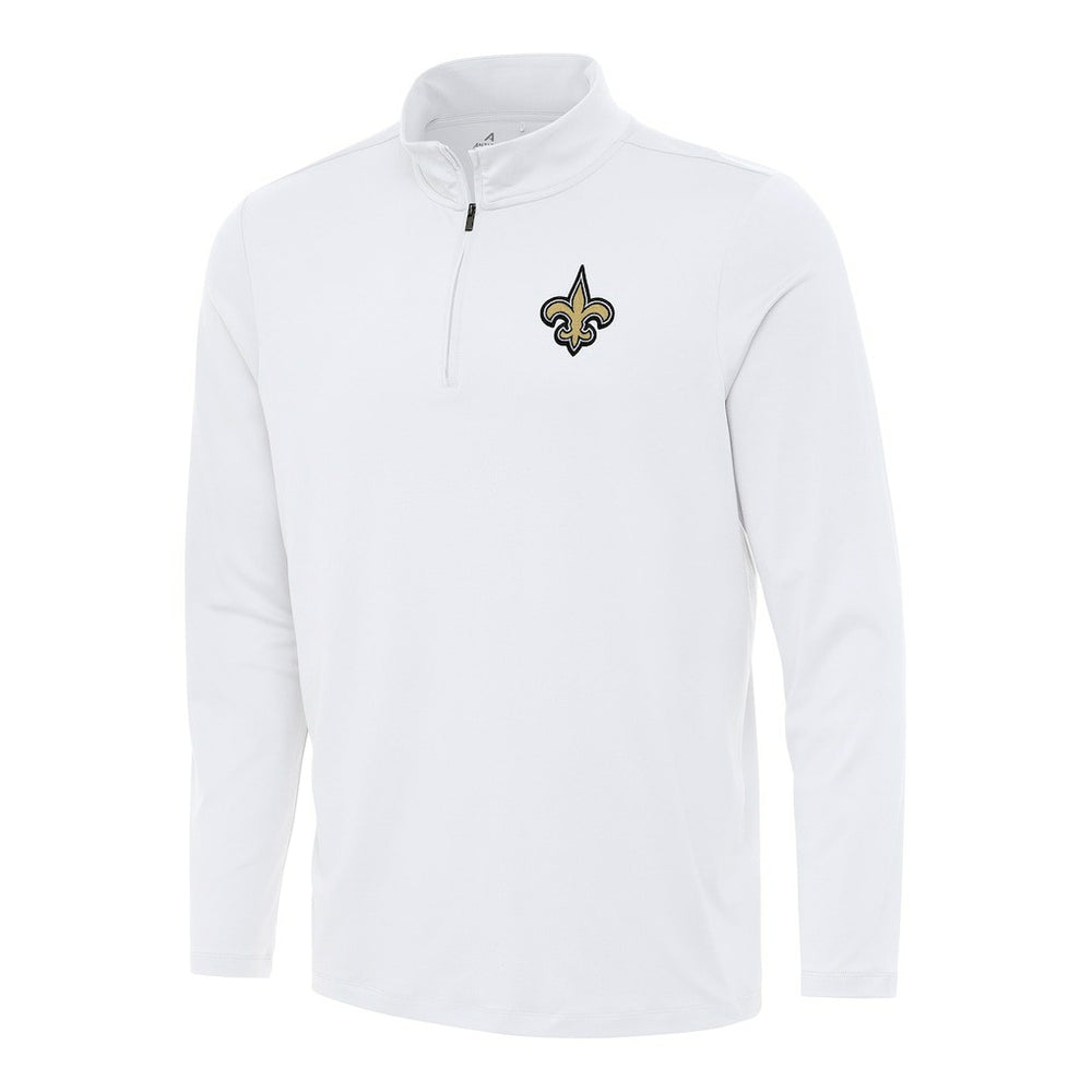 New Orleans Saints Antigua Reprocess Quarter-Zip Top | NFL On sale