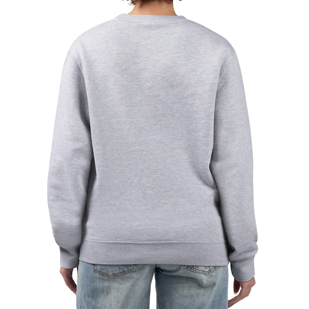 Heather Gray Milwaukee Bucks G-III 4Her by Carl Banks Women's Flowers Team Logo Graphic Fleece Crewneck Pullover Sweatshirt | NBA