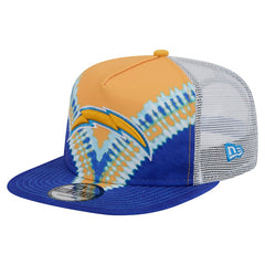 Los Angeles Chargers Throwback Dye Golfer Snapback Hat | NFL Sale