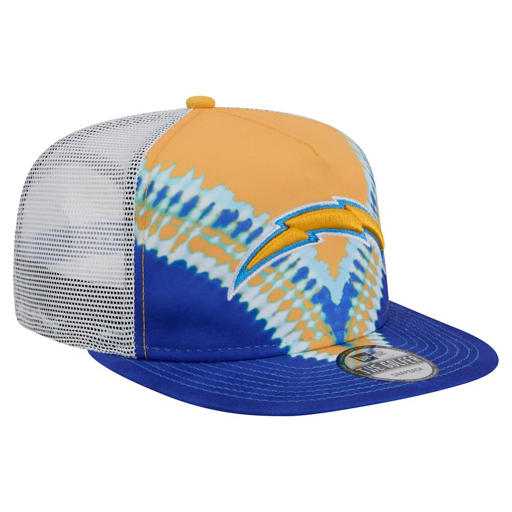 Los Angeles Chargers Throwback Dye Golfer Snapback Hat | NFL Sale