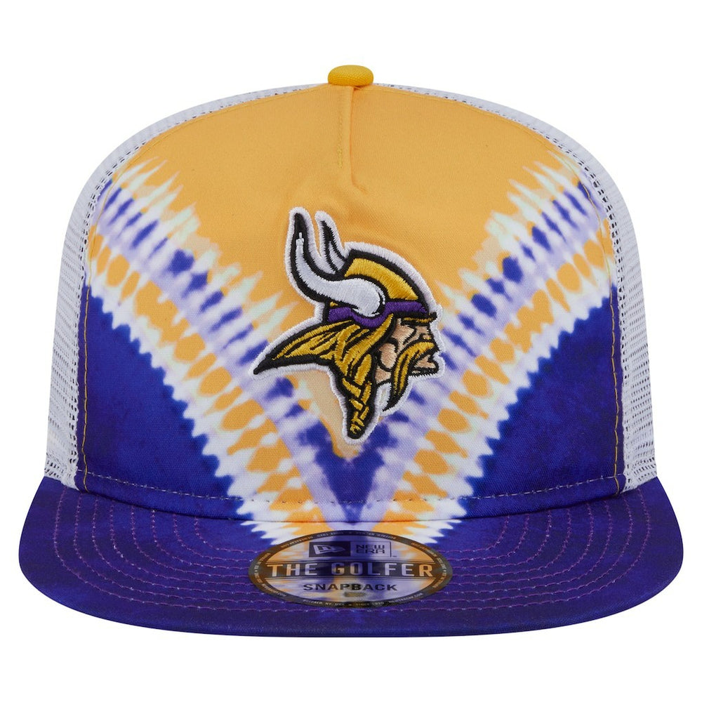 Minnesota Vikings Throwback Dye Golfer Snapback Hat | NFL Online