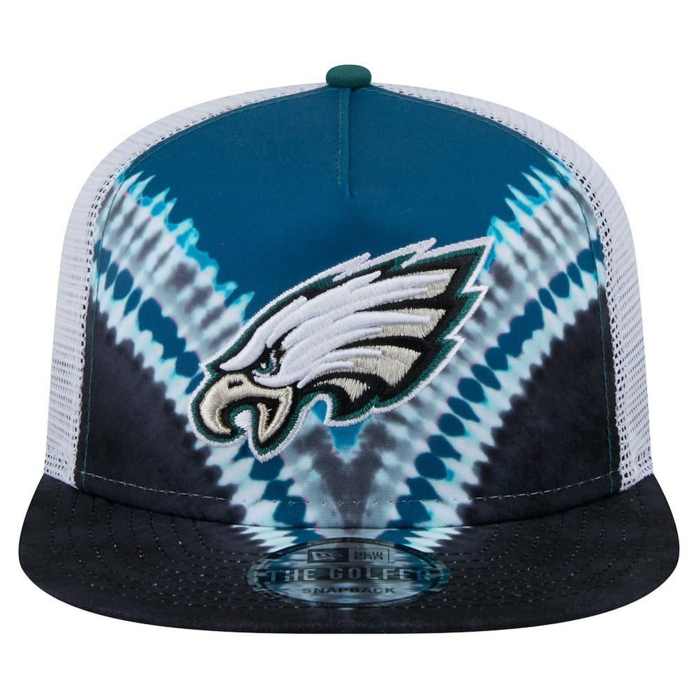 Philadelphia Eagles Throwback Dye Golfer Snapback Hat | NFL On sale