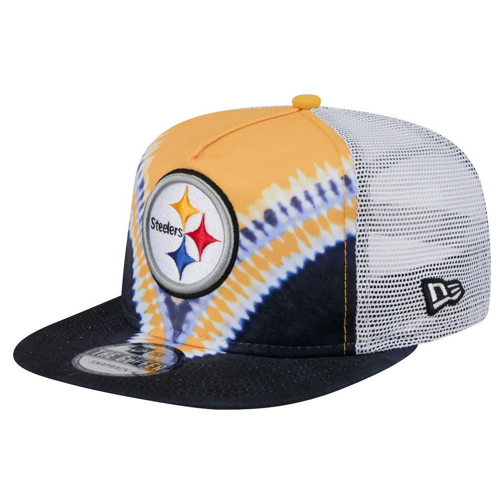 Pittsburgh Steelers Throwback Dye Golfer Snapback Hat | NFL Sale