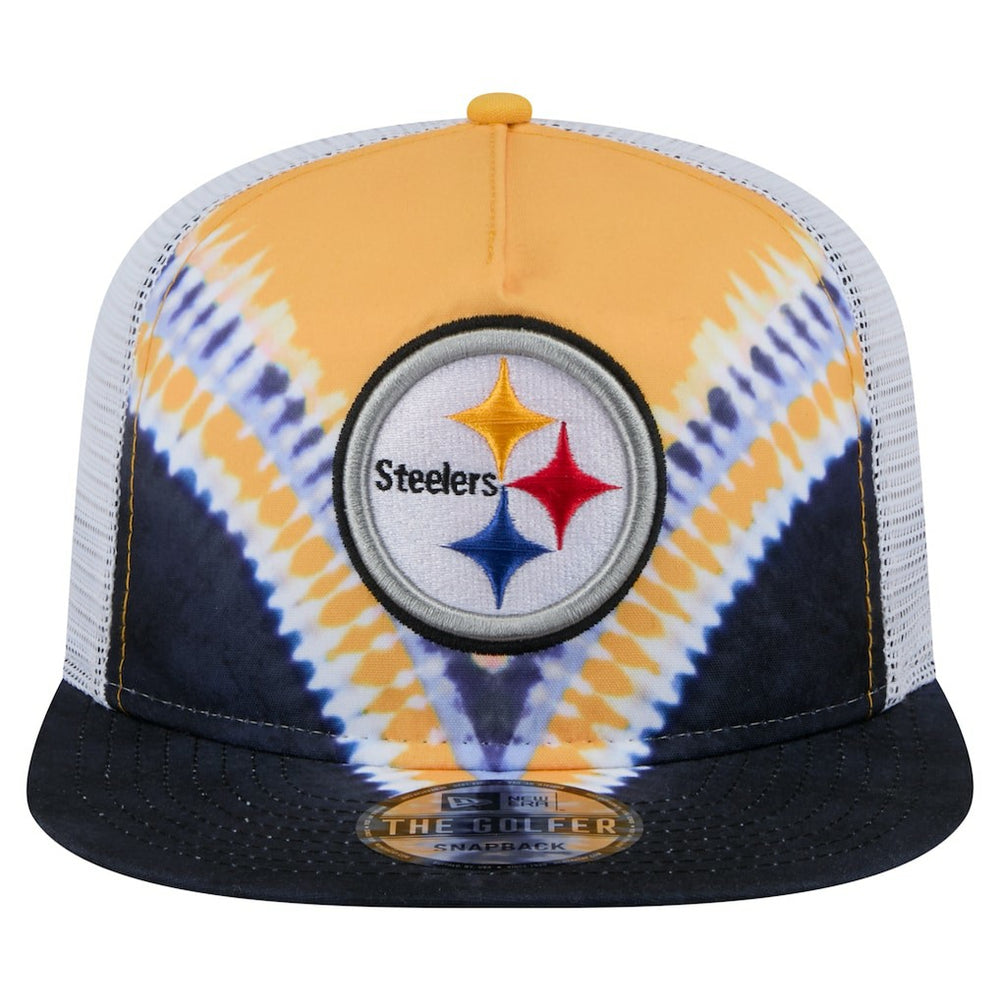 Pittsburgh Steelers Throwback Dye Golfer Snapback Hat | NFL Sale