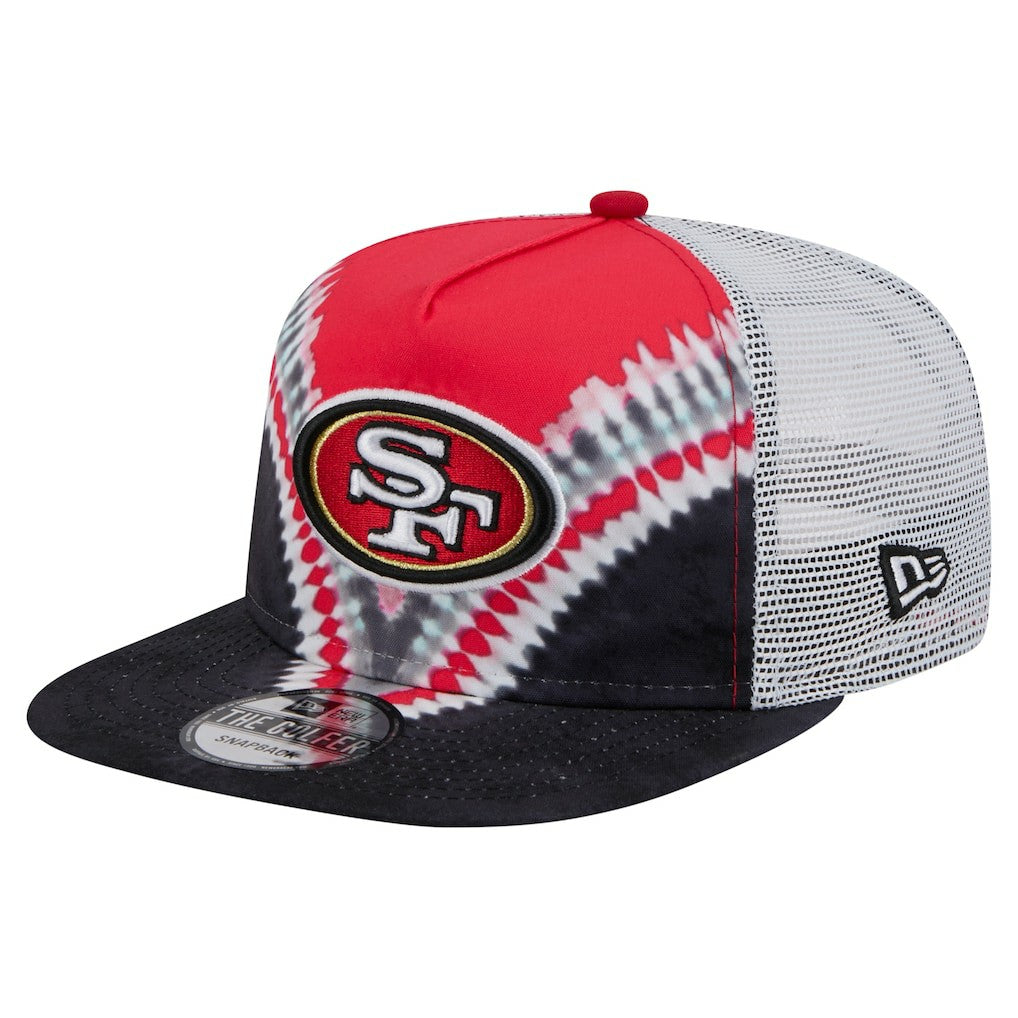 San Francisco 49ers Throwback Dye Golfer Snapback Hat | NFL US